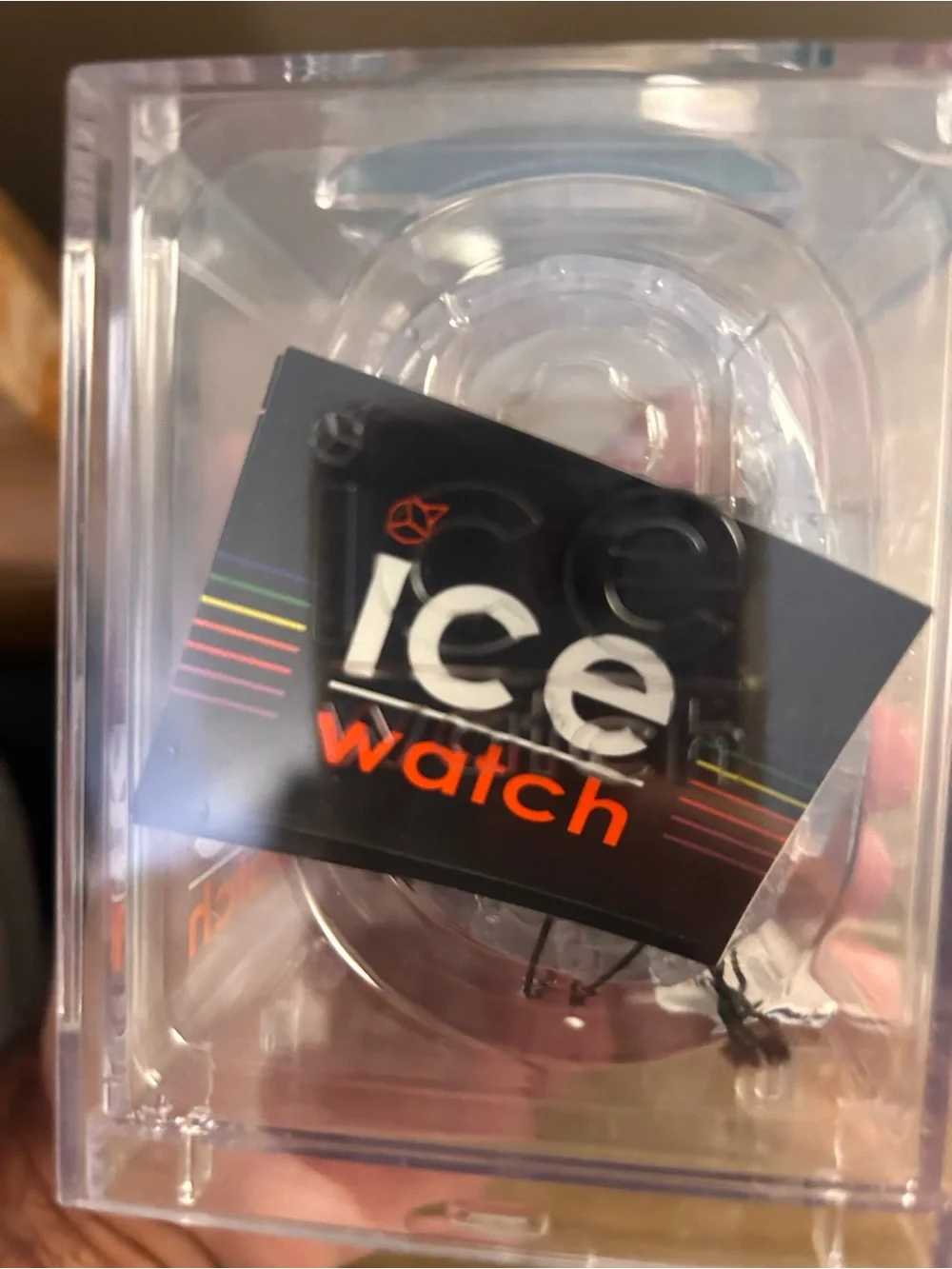 Ice Watch Transparent Case Green Dial Men's Watch